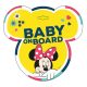 Seven Polska tábla Baby on Board - Minnie