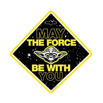 Seven Polska tábla baby on board Star Wars Yoda