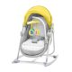 Kinderkraft Unimo 5 in 1 bölcső - babaágy - hinta - pihenőszék - szék - Yellow