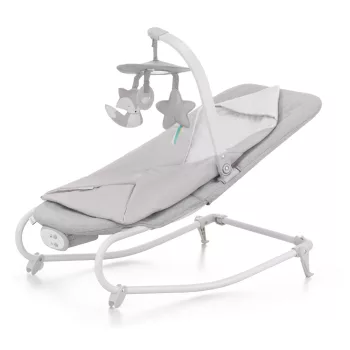 Kinderkraft pihenőszék Felio 2 rezgő zenélő Stone Grey
