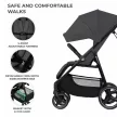 Kinderkraft sportbabakocsi 25 kg Trig 3 Granite grey