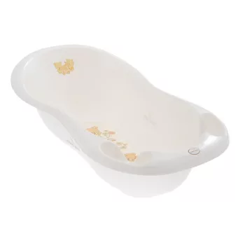   Tega babakád 102cm leeresztős LUX Teddy Bear fehér gyöngyház