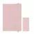 Ceba pelenkázó lap összehajtható 60x40cm Basic pink