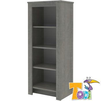 Todi szekrény Cube keskeny nyitott polcos 140cm magas MT