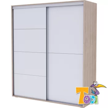 Todi gardróbszekrény Classic 140cm széles