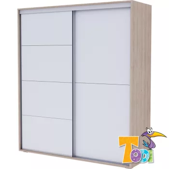Todi gardróbszekrény Classic 180cm széles