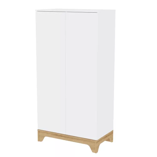 Faktum szekrény Lumina White 2 osztású