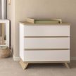 Faktum komód pelenkázó toldalékkal Sienna White