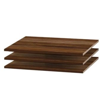   Faktum polc csomag Nest Walnut 2/3 osztású szekrényhez 3db