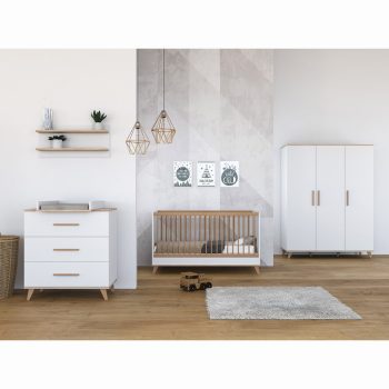 Faktum Flip White and Oak teljes babaszoba szett 3