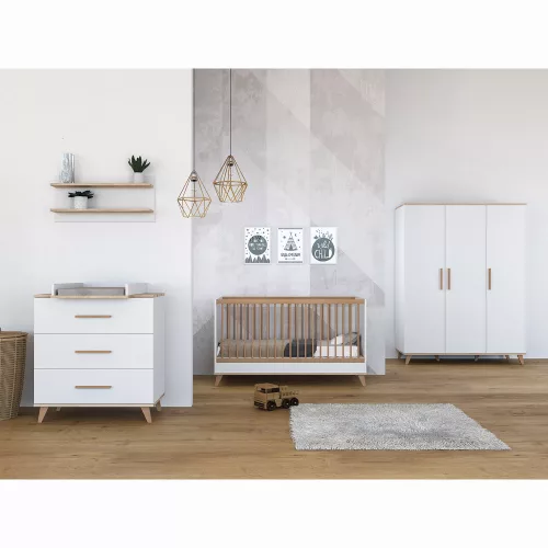 Faktum Flip White and Oak teljes babaszoba szett 3