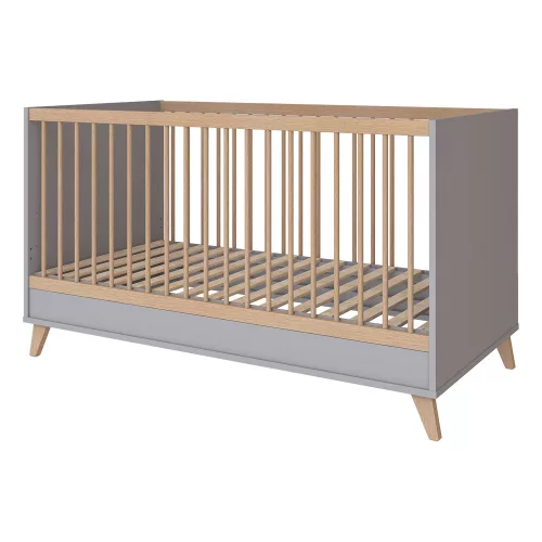 Faktum kiságy Flip Grey 70x140cm