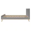 Faktum kiságy Flip Grey 70x140cm