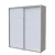 Todi gardróbszekrény Misty fehér 160cm széles
