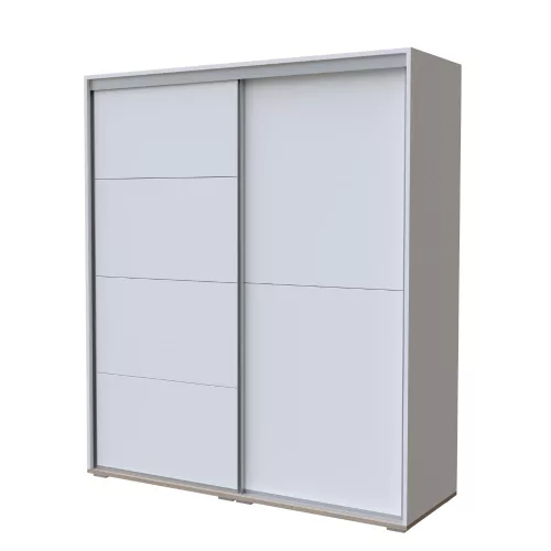 Todi gardróbszekrény Misty fehér 180cm széles