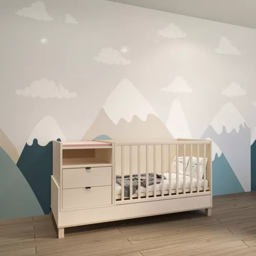 Todi kombiágy Misty kasmír