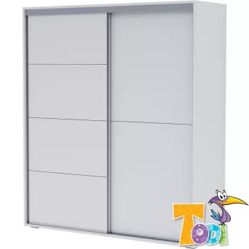 Todi gardróbszekrény White Bunny 160cm széles