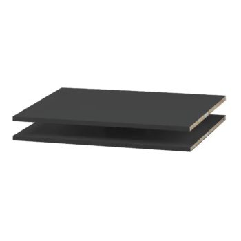   Faktum polc csomag Colette Antracit 2 osztású szekrényhez 2db