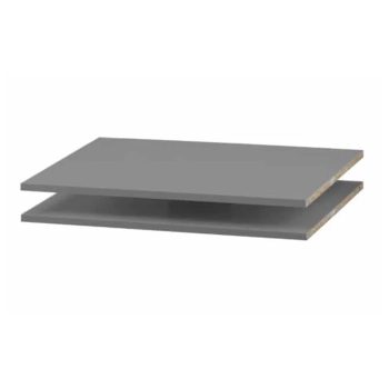   Faktum polc csomag Colette Szürke 2 osztású szekrényhez 2db