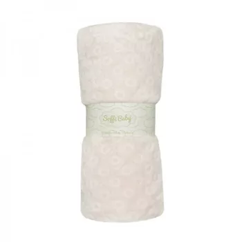 Soffi Baby takaró plüss dupla vajszín 75x100cm