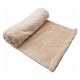 Vaganza takaró wellsoft nyomott mintás 70x90cm Bézs