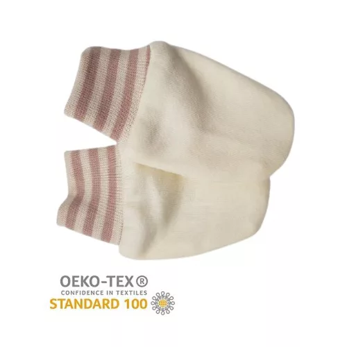 Stella újszülött kesztyű ecrü