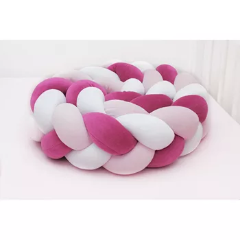   Scamp rácsvédő fonott 210cm Fehér-Rózsaszín-Pink RFT010 210CM