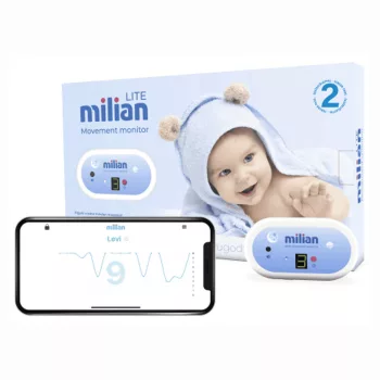 Milian légzésfigyelő Lite Bluetooth 2db érzékelőlappal