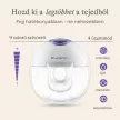 Lansinoh hordható mellszívó 4 fázisú egyes Soothies regeneráló mellpárnával szettben