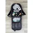 MiniMeis pelenkázó hátizsák és babarögzítő hám étkezőszékhez Hero G5 Black