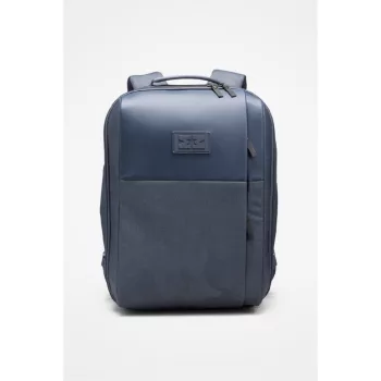   MiniMeis pelenkázó hátizsák és babarögzítő hám étkezőszékhez Hero G5 Dusk Blue