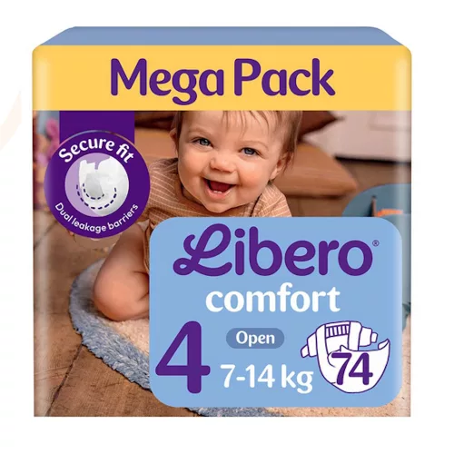 Libero Comfort 4 Mega Pack 7-14kg 74db