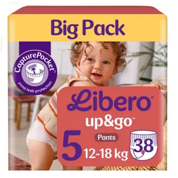Libero Up&Go 5 Big Pack bugyipelenka 12-18kg 38db