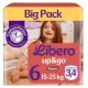 Libero Up&Go 6 Big Pack bugyipelenka 15-25kg 34db