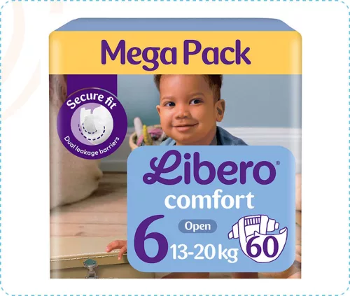 Libero Comfort 6 Mega Pack 13-20kg 60db