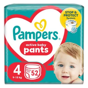 Pampers Pants 4 Jumbo Pack bugyipelenka 9-15kg 52db