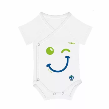   J Bimbi kombidressz koraszülött biopamut 44-62 cm My Hero 4 Season Wink 10737