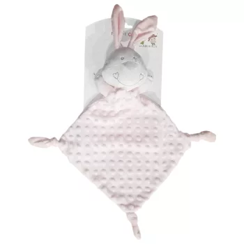   Gamberritos szundikendő plüss buborékos anyagú rózsaszín nyuszi 9900