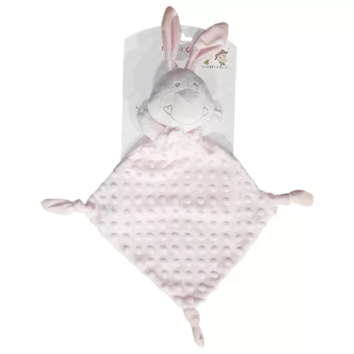 Gamberritos szundikendő plüss buborékos anyagú rózsaszín nyuszi 9900