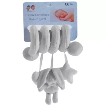 Gamberritos játékspirál plüss nyuszi szürke 10775