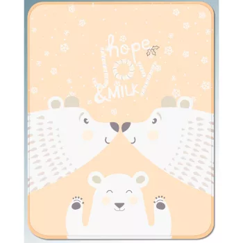 Gamberritos takaró szuperpuha 110x140cm bézs 10874