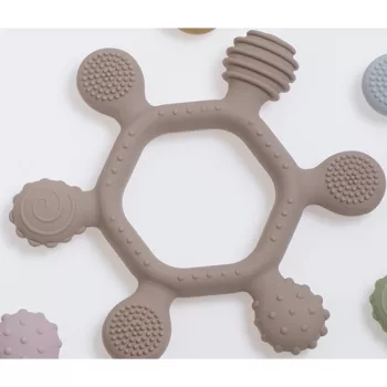 Gamberritos rágóka szilikon barna 11021