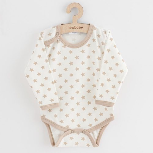 Baba body New Baby Classic II csillagokkal bézs