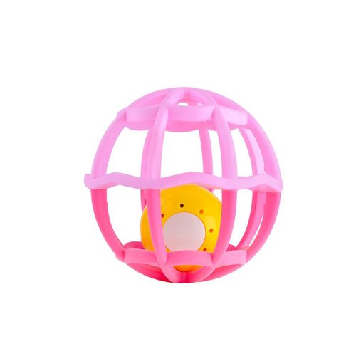 Baby Mix interaktív világító és zenélő csörgő labda rózsaszín
