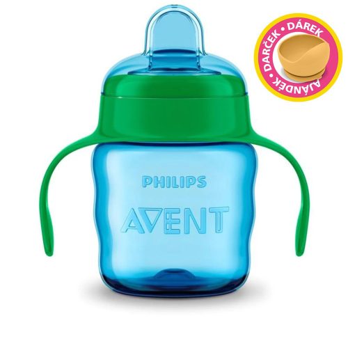 Philips AVENT itatópohár Classic 200ml fiús - most Petite and Mars szilikon tálkával
