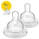 Avent etetőcumi Classic Anti-Colic 2db 1 lyukú 0hó