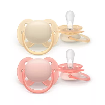   Philips AVENT játszócumi Ultrasoft neutral 0-6hó lányos 2db