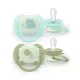 Philips AVENT játszócumi Ultrasoft éjszakai mintás 0-6hó fiús 2db