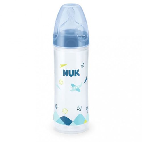 Baba cumisüveg NUK LOVE 250 ml, 6-18 h kék