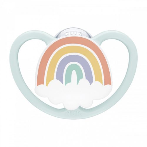 Baba cumi Space NUK 0-6h rainbow